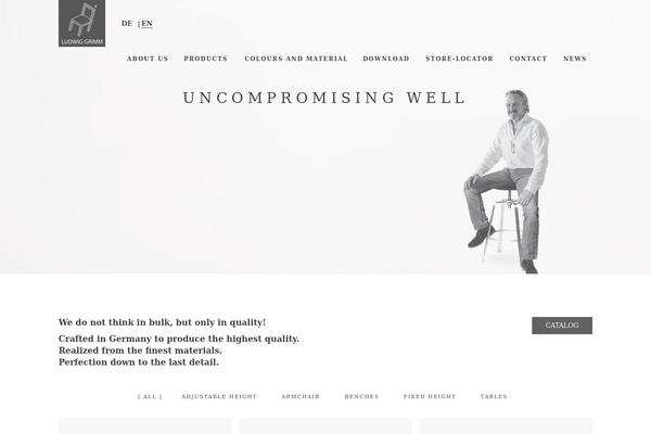 ludwig-grimm.com site used Glacier