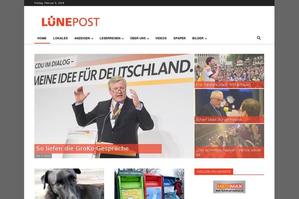 luenepost.de site used Wp-magazine-plus