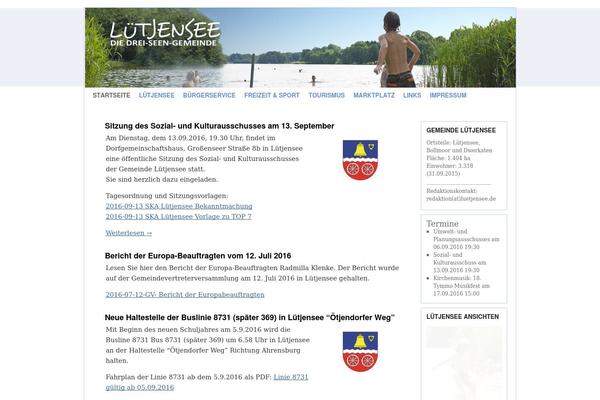 luetjensee.de site used Luetjensee