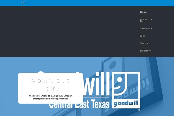 lufkingoodwill.org site used Divinonprofit