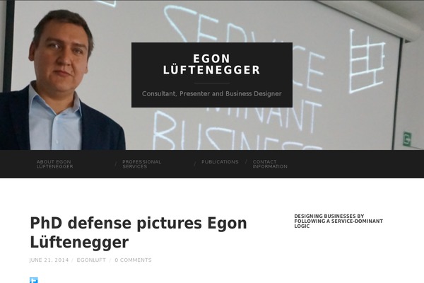 Hemingway theme site design template sample