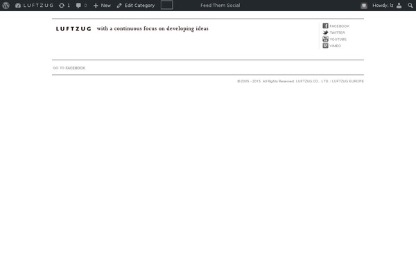 luftzug.net site used Cleandessign
