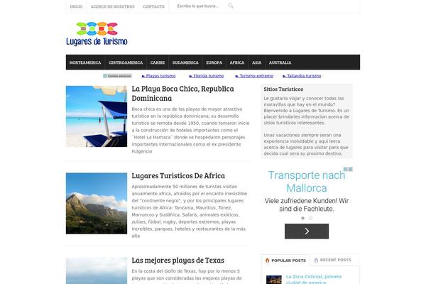 Splash theme site design template sample