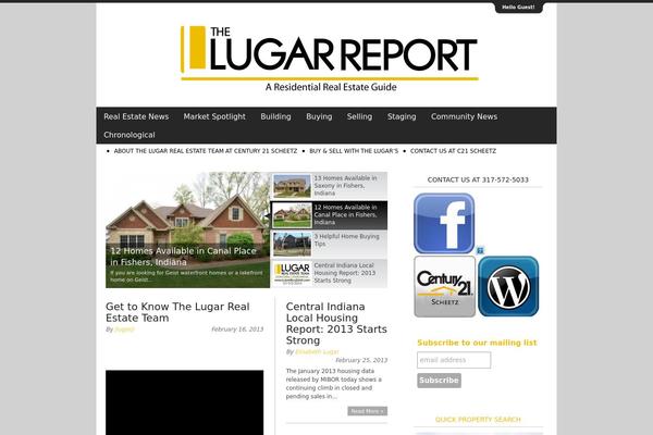 Magazine Premium theme site design template sample