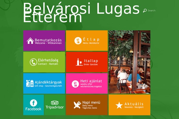 Metro theme site design template sample