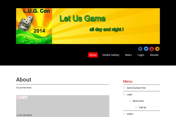 FooCamp theme site design template sample