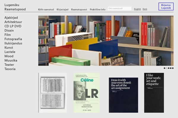 lugemik.ee site used Lugemik