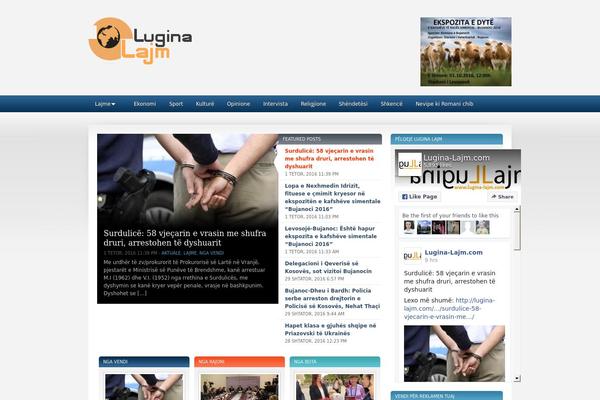 Sportpress theme site design template sample