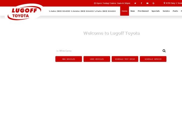 Dealer Inspire theme site design template sample