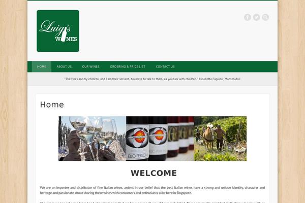 Pinboard theme site design template sample