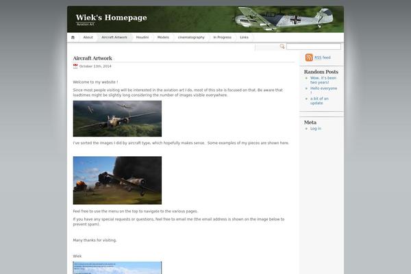 iNove theme site design template sample