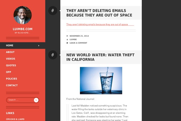 Writr theme site design template sample