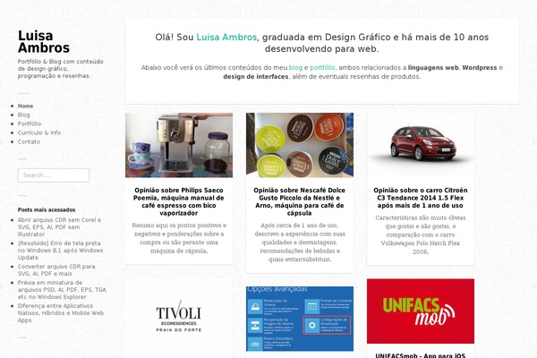 Fukasawa theme site design template sample