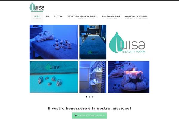 Spa Lab theme site design template sample
