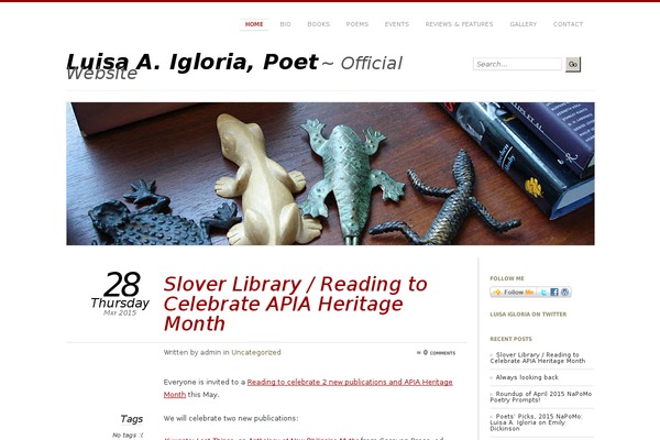 Site using Flickr Gallery plugin