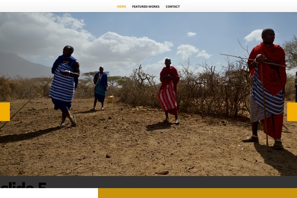 Scroller theme site design template sample