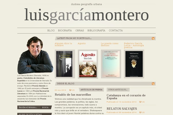 luisgarciamontero.com site used Lgm