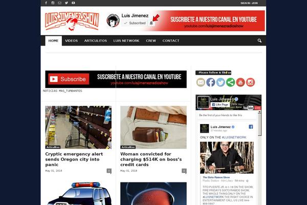 NewsMag theme site design template sample