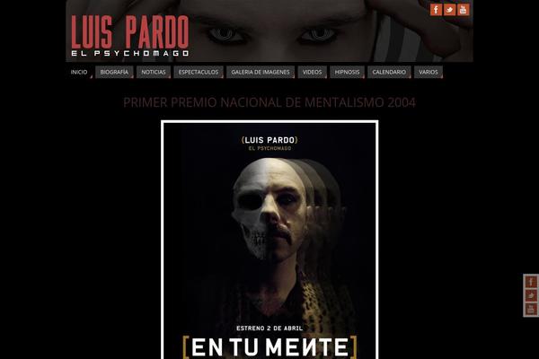 Parabola theme site design template sample