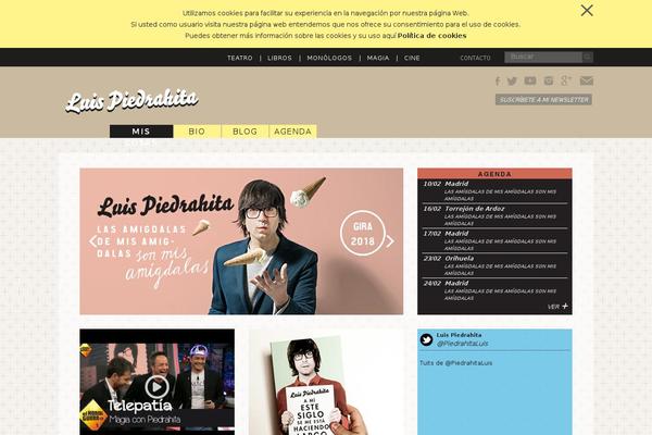 luispiedrahita.com site used Luispiedrahita