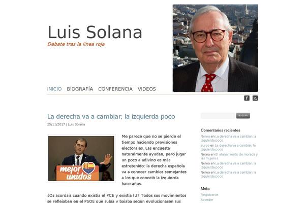 luissolana.com site used Constellationjs