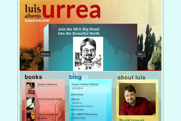 luisurrea.com site used Infinity-pro