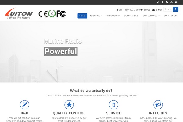 MX theme site design template sample