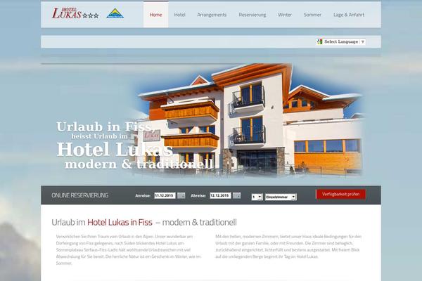 Rivers theme site design template sample