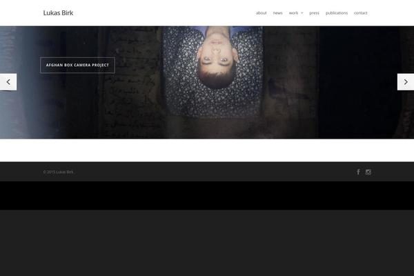 Salient theme site design template sample