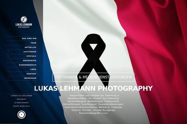 PhotoReactive theme site design template sample