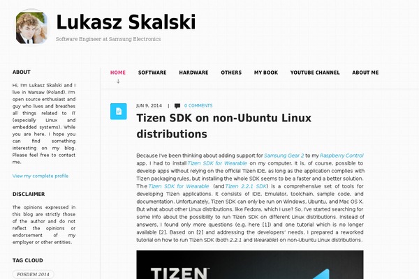 lukasz-skalski.com site used Empathy