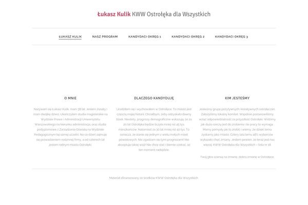 Stockholm theme site design template sample