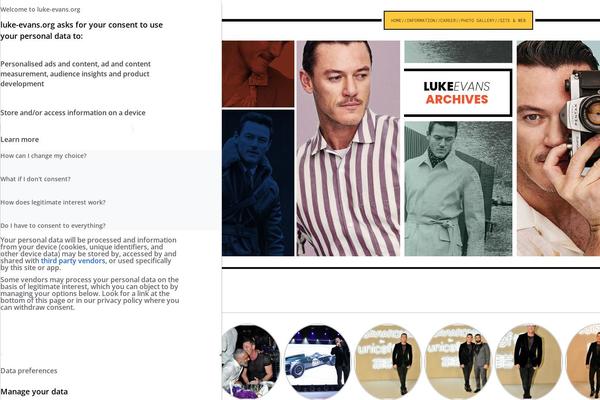 luke-evans.org site used 10kbeats_strange