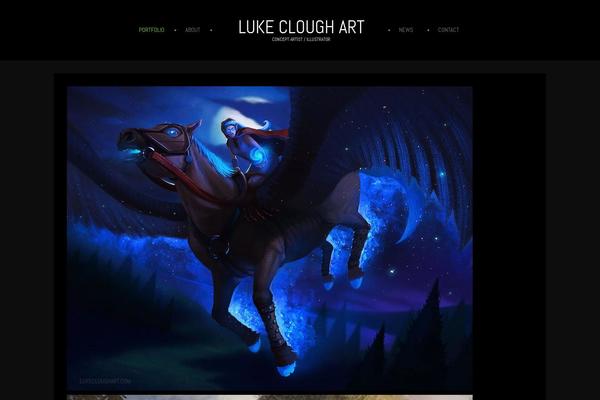 Parker theme site design template sample