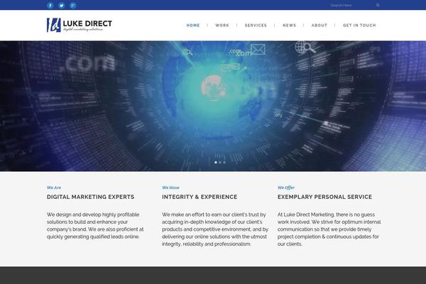 Stockholm theme site design template sample