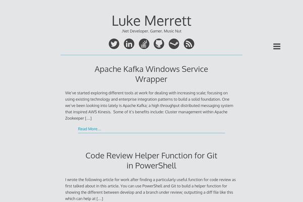 Decode theme site design template sample