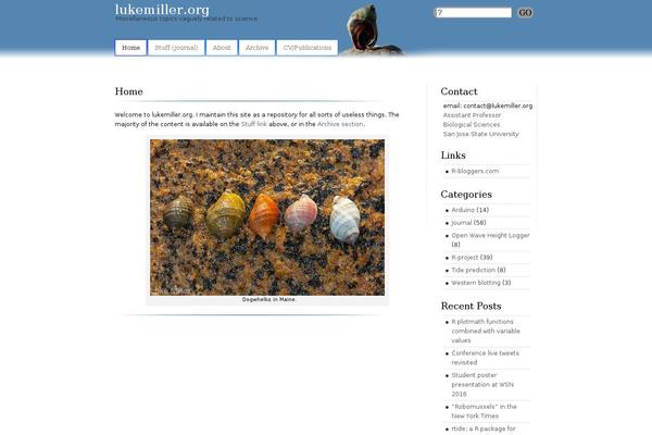 Archeo theme site design template sample