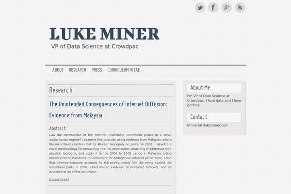 Grisaille theme site design template sample