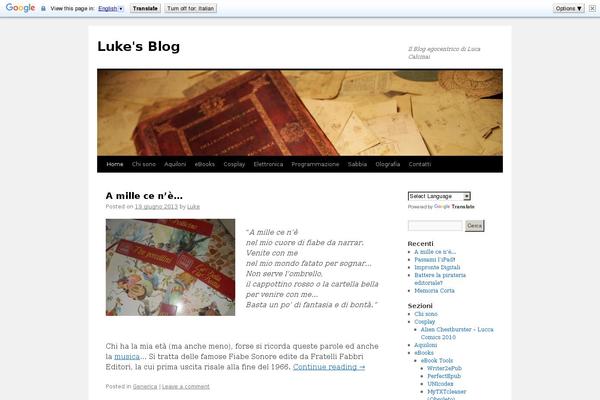 Site using Blip Slideshow plugin