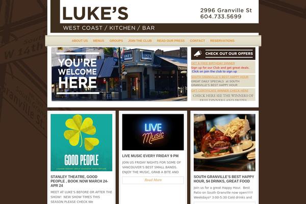 Organic_restaurant_creme theme site design template sample
