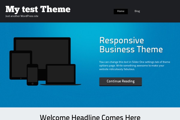 Alexandria theme site design template sample