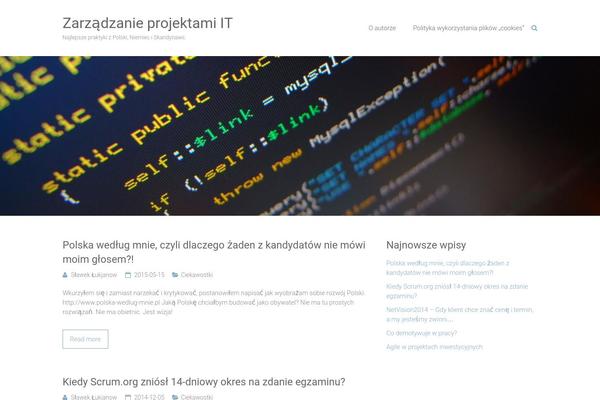Ample theme site design template sample