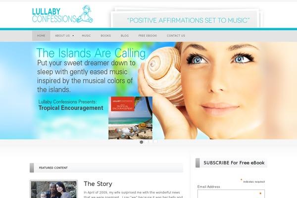 theDawn theme site design template sample