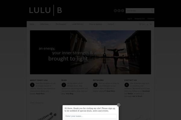 Abundance theme site design template sample