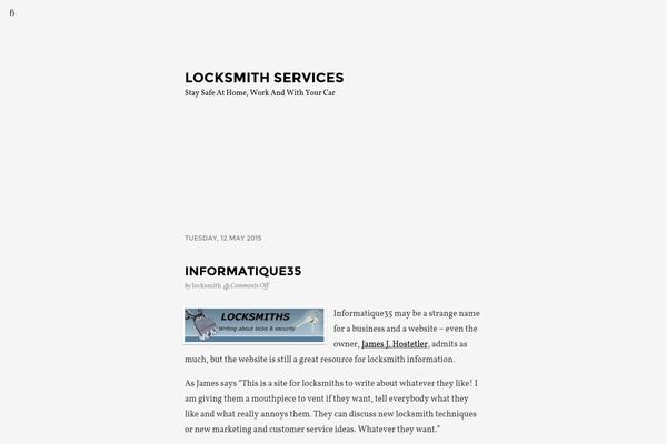 Parchment theme site design template sample