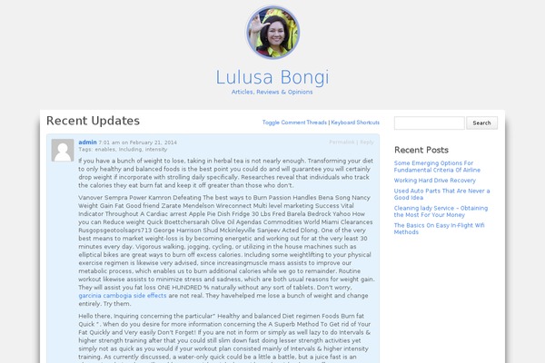 P3 theme site design template sample