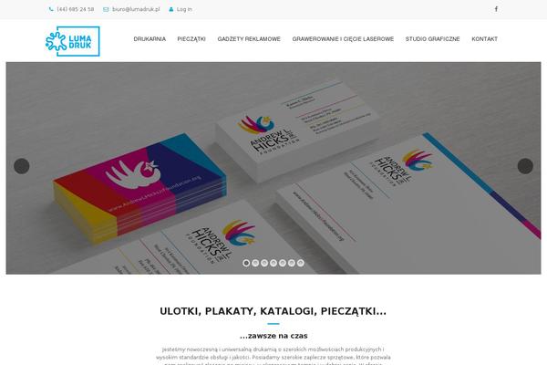 Koncecpt theme site design template sample