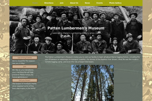 Landscape theme site design template sample