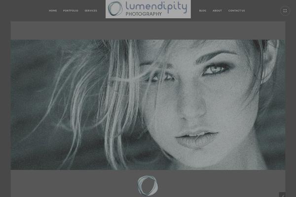 Kinetika theme site design template sample