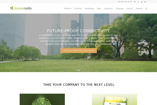 Enfold theme site design template sample